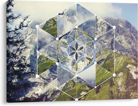 Tablou - Model geometric (70x50 cm)