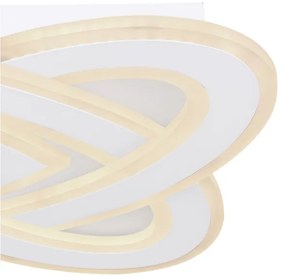 Plafonieră LED dimabilă Globo 48287-36 LARIO LED/36W/230V d. 50 cm + telecomandă