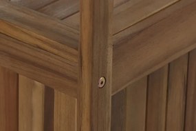 Bancă din lemn acacia cu capac “ Rustyc “