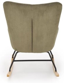Scaun balansoar olive BELMIRO
