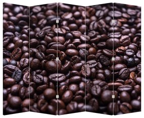Paravan - Boabe de cafea (210x170 cm)