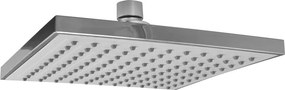 Palarie de dus patrata 200x200 mm Ferro crom