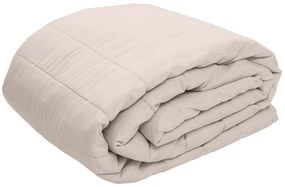 Pilota matlasata de vara 140x200 cm cu husa pentru perna SUMMER 45x75 cm, bej