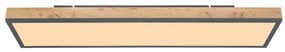 Plafoniera LED cu aspect lemn design dreptunghiular DORO 24W