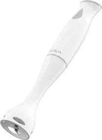 Resigilat: Blender de mana Tesla HB100WG, 200W, motor DC, Lama de otel, Alb