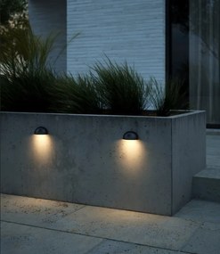 Aplica de perete iluminat exterior IP44 Scorpius Black