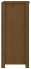 Servanta, maro miere, 40x35x80 cm, lemn masiv de pin 1, maro miere, Noptiera