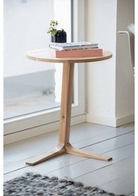 Măsuță auxiliară rotundă din lemn masiv de acacia ø 40 cm Acina – Wenko