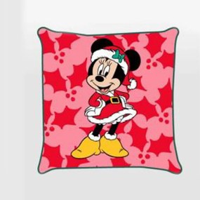 Disney Minnie Holly Husă de pernă de Crăciun 40x40 cm Catifea