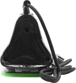 Fier de calcat talpa ceramica ZILAN ZLN2189, Verde, Putere 2200W, calcare cu aburi si uscata, functie autocuratare