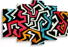 Tablouabstracție grafică (150x105 cm)