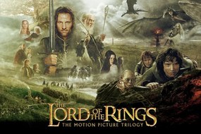 XXL Poster Lord of the Rings - Trilogy, (120 x 80 cm)