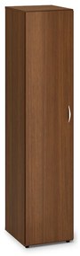 Dulap înalt îngust ProOffice 40 x 47 x 178 cm, stânga, nuc