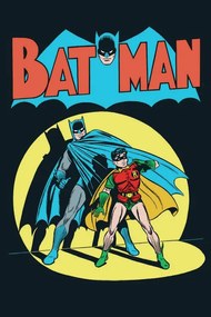 Poster de artă Batman - Robin