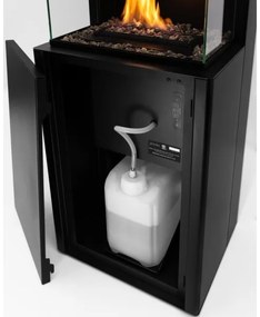 Șemineu BIO cu telecomandă Planika Arcticon BEV 126,2x40 cm 3,5kW