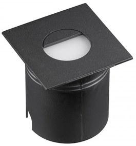 Spot LED incastrabil scari iluminat exterior IP65 ASPEN negru