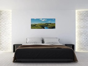 Tablou - Lac montan (120x50 cm)