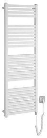 Radiator portprosop electric pentru baie Aqualine TONDI-E 500W/230V 133 cm alb