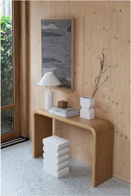 Masă consolă în culoare naturală 38x120 cm Brave – Zuiver