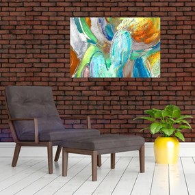 Tablou - Abstract colorat (90x60 cm)