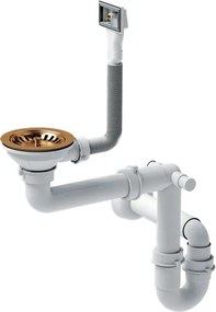 Chiuveta inox RUSSEL 90 cupru