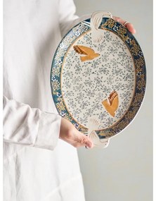 Tavă din gresie 25x34 cm Hezha – Bloomingville