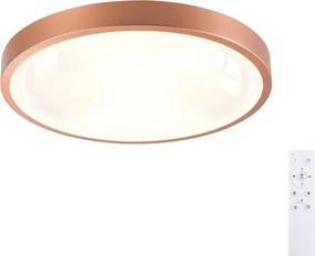 BRILAGI - Corp de iluminat LED reglabil GLASS POOL DOUBLE LED/48W/230V 40 cm finisaj cupru + telecomandă