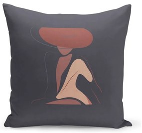 Pernă cu umplutură Kate Louise Siluette Fiona, 43 x 43 cm