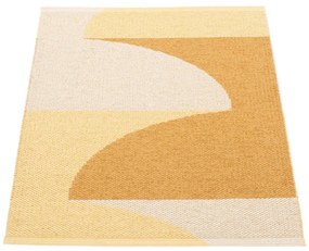 Covor pentru exterior și interior galben ocru 70x90 cm Hill Ochre Pale Yellow – Pappelina