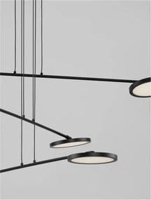 Lustra moderna dimabila cu 6 spoturi LED directionabile SCOPE