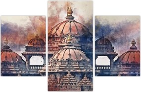 Tablou - Akshardham, New Delhi, India (90x60 cm)