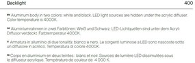 Aplica LED de perete pentru oglinda, tablou design modern Fichte negru
