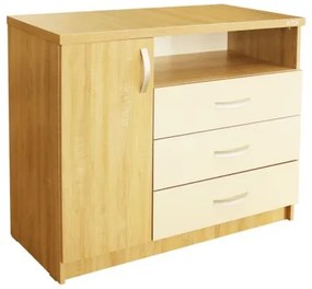 Comoda Milano Sonoma/Fildes