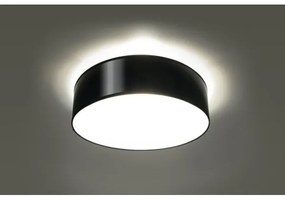 Plafonieră ARENA 35 2xE27/60W/230V negru