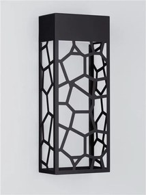 Aplica LED pentru exterior design arhitectural RAGNO negru