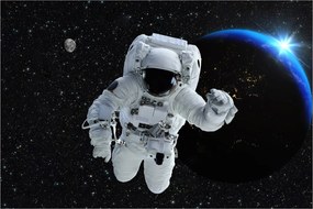 Tablou - Astronaut în Cosmos (90x60 cm)