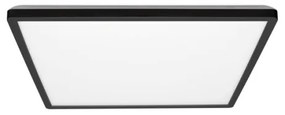 Plafonieră LED pentru baie NIVERA LED/24W/230V IP54 30x30 cm negru