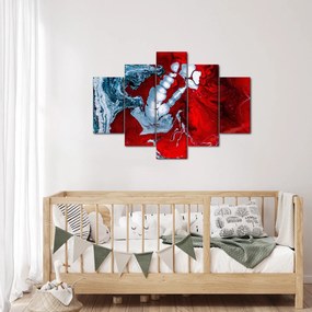 Tablou cu pete abstarcte (150x105 cm)