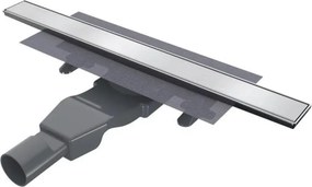 Set rigola dus plus capac Wirquin Aqua finisaj inox 60 cm