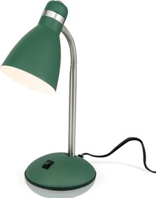 Orion - Lampă de masă SCHOOL 1xE27/40W/230V verde/crom mat