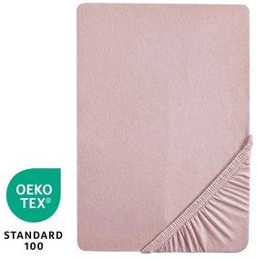 Cearceaf pentru copii din bumbac organic pentru pătuț cu elastic 40x90 cm Lil Planet – Roba