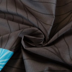 Lenjerie de pat din microfibra ORBITA gri inchis Dimensiune lenjerie de pat: 2 buc 70 x 80 cm | 160 x 200 cm