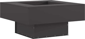 vidaXL Cuptor de foc Negru 80 x 80 x 40 cm Oțel