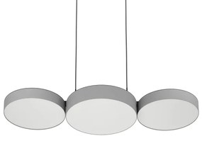 Lustră LED RGBW dimabilă pe cablu Eglo 900856 BARBANO-Z 3xLED/7,5W/230V gri