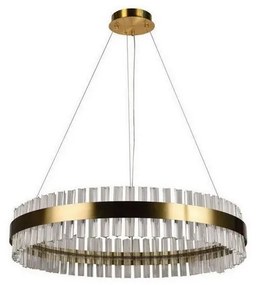 Lustră LED de cristal dimabilă pe cablu LED/55W/230V + telecomandă