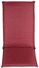 Perna scaun cu spatar, Alcam, De Luxe, grena, 118 x 48 x 7 cm