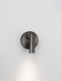 Aplica cu Spot LED directionabil stil minimalist TICO nickel, NVL-9695149