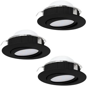 SET 3x corp de iluminat LED încastrat dimabil PINEDA LED/5,5W/230V Eglo 900749
