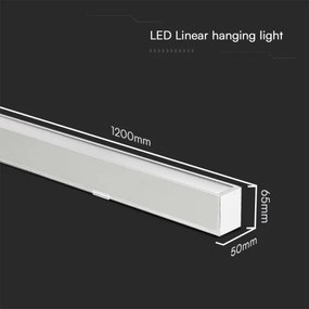 Lustră LED pe cablu LED/40W/230V 3000/4000/6400K alb