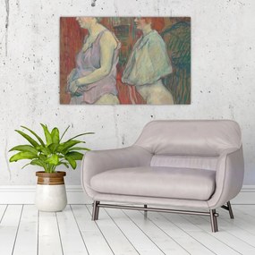 Tablou - Henri de Toulouse-Lautrec, Rue des Moulins, reproducere (90x60 cm)